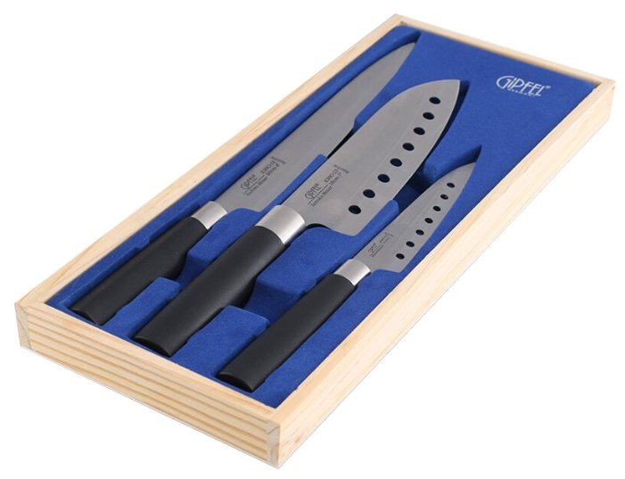 Набор GiPFEL Japanese 3 ножа 6629 (фото modal 1)