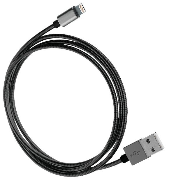 Кабель Qumo USB - Lightning (MFI fullmetaL) 1 м (фото modal 7)