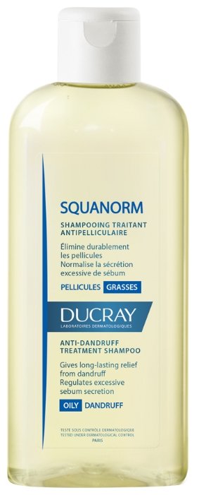 Ducray шампунь Squanorm Oily Dandruff (фото modal 1)