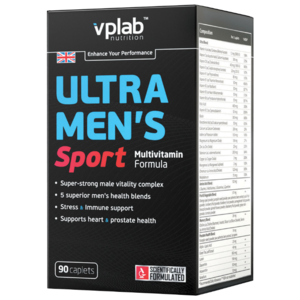 Минерально-витаминный комплекс VP Laboratory Ultra Men’s Sport (90 каплет) (фото modal nav 2)