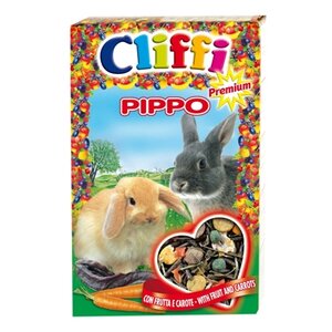 Корм для кроликов Cliffi Premium Pippo Fruit and Carrots (фото modal nav 1)