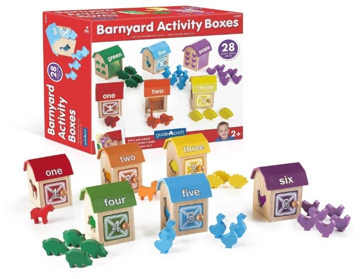 Сортер Guide Craft Barnyard Activity Boxes G5059 (фото modal 12)