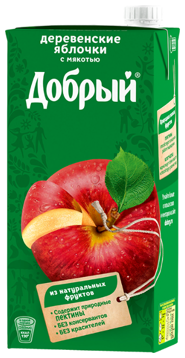 Нектар Добрый Деревенские яблочки (фото modal 1)