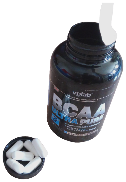 BCAA VP Laboratory BCAA Ultra Pure (120 капсул) (фото modal 2)