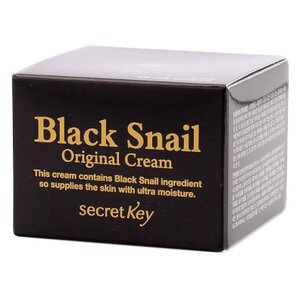 Secretkey Black Snail Original Cream Крем для лица улиточный (фото modal nav 3)