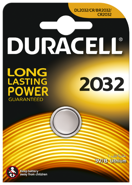 Батарейка CR2032 Duracell CR2032 (10/100/14700) (фото modal 1)