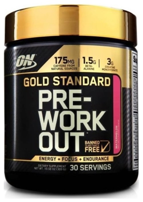 Предтренировочный комплекс Optimum Nutrition Gold Standard Pre-Workout (300 г) (фото modal 3)