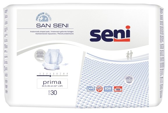 Урологические прокладки Seni San Seni Prima (SE-093-PR30-001) (30 шт.) (фото modal 1)
