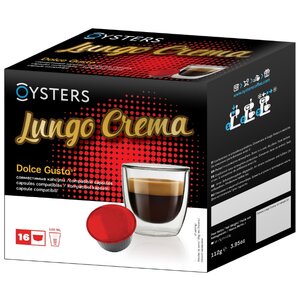 Кофе в капсулах Oysters Lungo Crema (16 шт.) (фото modal nav 1)