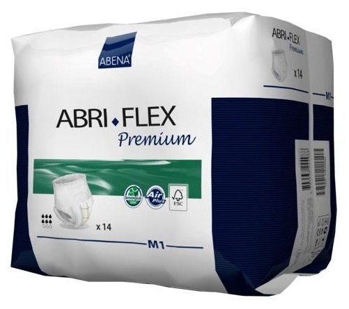 Трусы впитывающие Abena Abri-Flex Premium 1 (14 шт.) (фото modal 6)