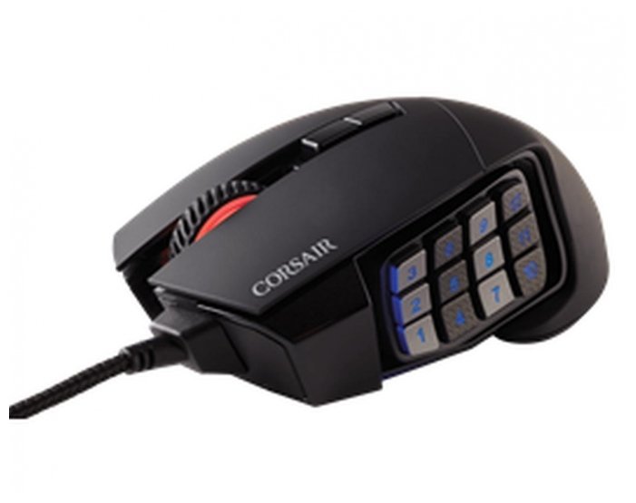 Мышь Corsair Scimitar PRO RGB Gaming Mouse Black USB (фото modal 2)