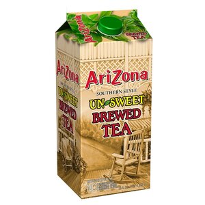 Чай AriZona Un-Sweet Brewed Tea, тетра-пак (фото modal nav 1)