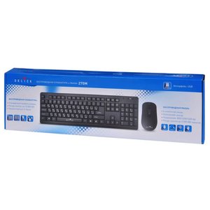 Клавиатура и мышь Oklick 270 M Black USB (фото modal nav 8)