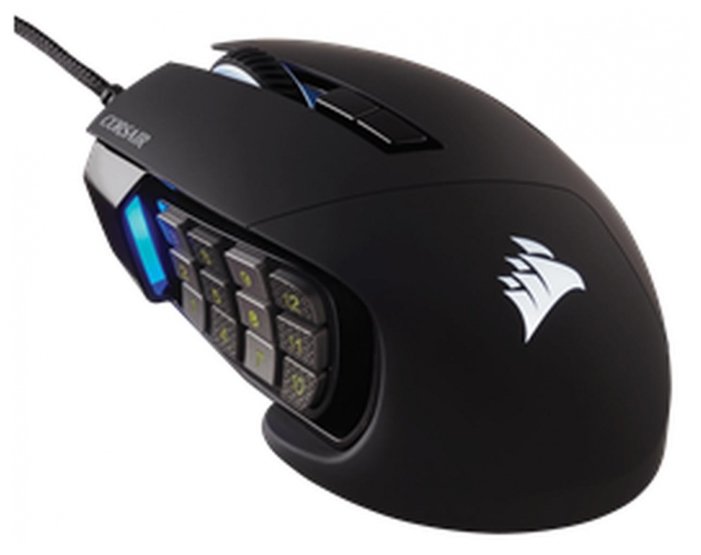 Мышь Corsair Scimitar PRO RGB Gaming Mouse Black USB (фото modal 14)