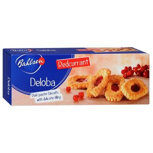 Печенье Bahlsen Deloba redcurrant, 100 г (фото modal nav 1)