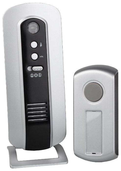 Звонок с кнопкой ЭРА C108 электронный беспроводной (количество мелодий: 36) (фото modal 1)