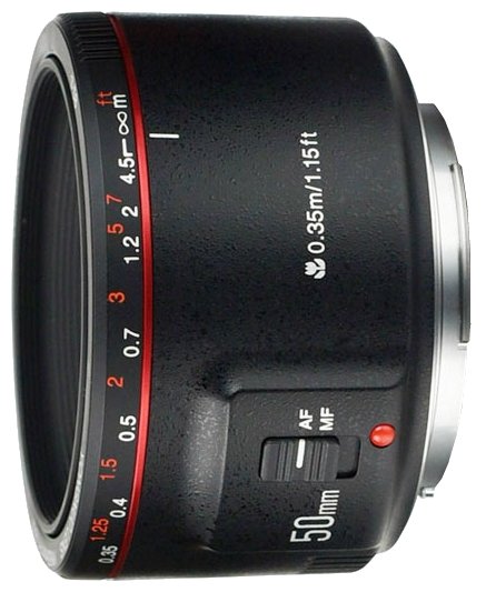 Объектив YongNuo 50mm f/1.8 II Canon EF (фото modal 1)