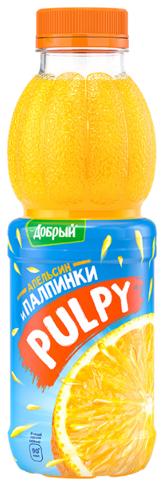 Напиток сокосодержащий Pulpy Апельсин (фото modal 1)