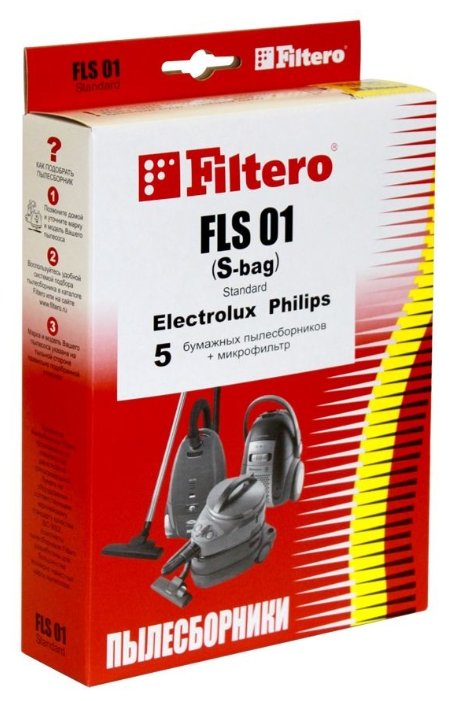 Filtero Мешки-пылесборники FLS 01 Standard (фото modal 1)