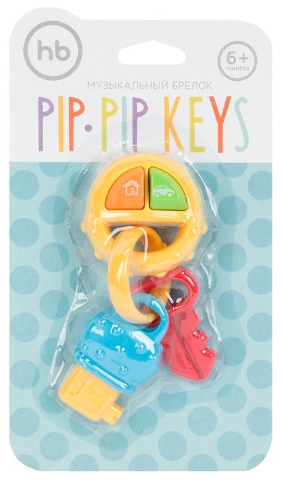 Прорезыватель-погремушка Happy Baby Pip-Pip keys (фото modal 2)