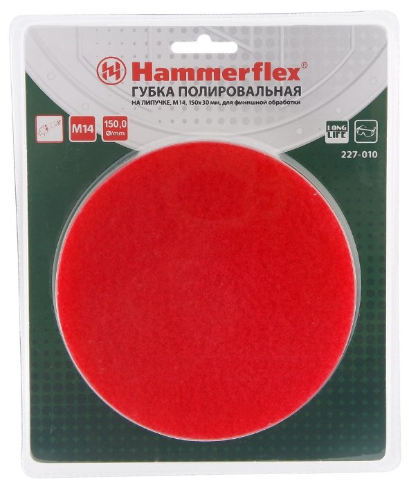 Полировальный круг Hammer 227-010 150 мм 1 шт (фото modal 2)