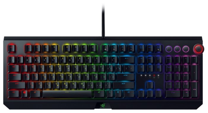 Клавиатура Razer BlackWidow Elite (Green Switch) Black USB (фото modal 1)