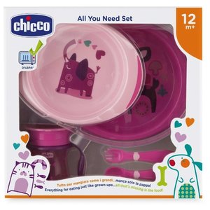 Комплект посуды Chicco 12 м+, 5 предметов (фото modal nav 3)