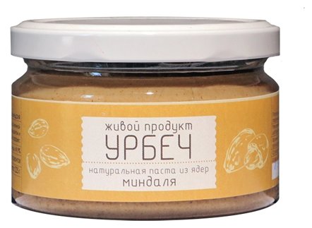 Живой Продукт Урбеч натуральная паста из ядер миндаля (фото modal 1)