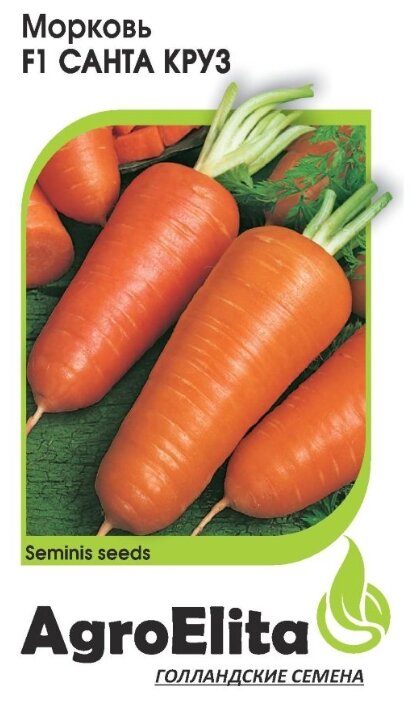 Семена AgroElita Морковь Санта Круз F1 0,3 г Гавриш 0.3 г (фото modal 1)