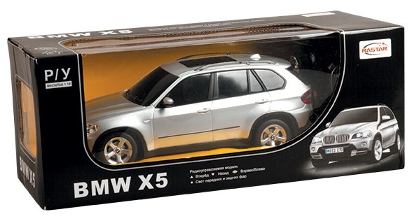 Легковой автомобиль Rastar BMW X5 (23100) 1:18 27.5 см (фото modal 12)