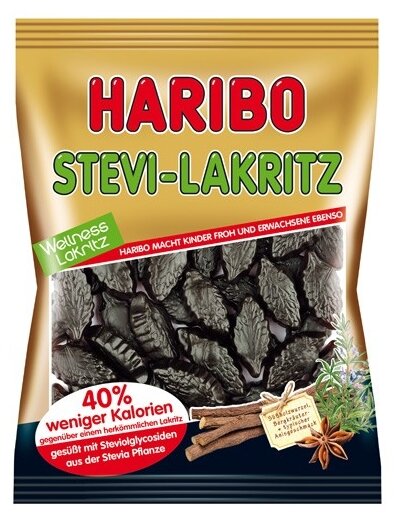 Мармелад Haribo Stevi-Lakritz 100 г (фото modal 1)
