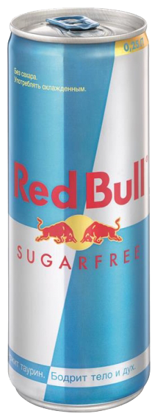 Энергетический напиток Red Bull sugar free (фото modal 1)