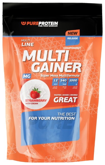 Гейнер Pure Protein Multicomponent Gainer (1000 г) (фото modal 4)