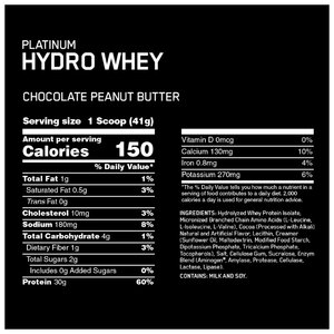 Протеин Optimum Nutrition Platinum Hydro Whey (1590 г) (фото modal nav 3)