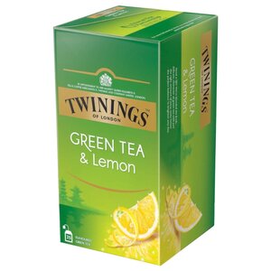 Чай зеленый Twinings Green tea & Lemon ароматизированный в пакетиках (фото modal nav 5)