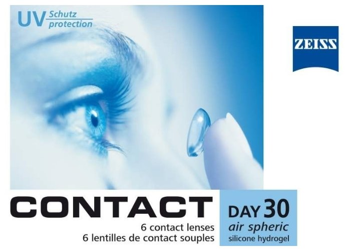Zeiss Contact Day 30 Air Spheric (6 линз) (фото modal 2)
