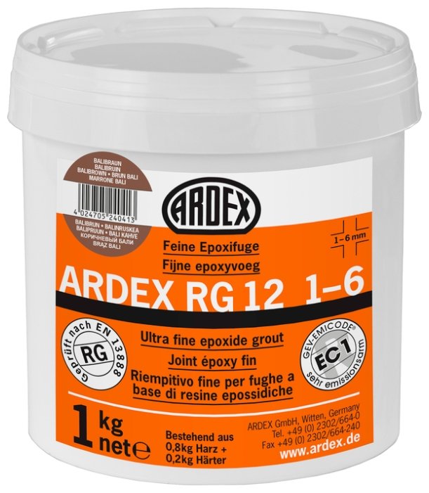 Затирка ARDEX RG 12 1-6 1 кг (фото modal 4)