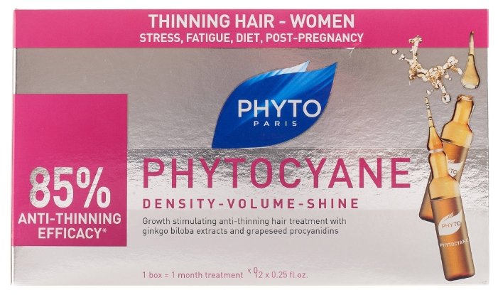 PHYTO Phytocyane Сыворотка против выпадения волос (фото modal 1)