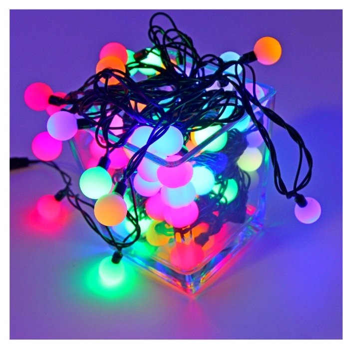 Гирлянда Sh Lights Шарики цветные, 1500 см, OLDBL100 (фото modal 7)