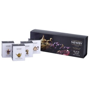 Чай черный Newby Black teas ассорти подарочный набор (фото modal nav 2)