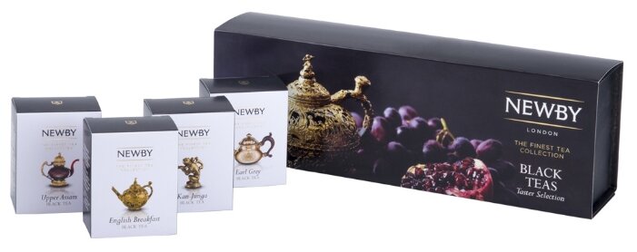 Чай черный Newby Black teas ассорти подарочный набор (фото modal 2)