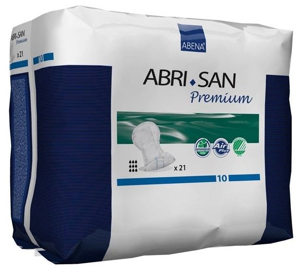 Урологические прокладки Abena Abri-San Premium 10 (9386) (21 шт.) (фото modal 1)