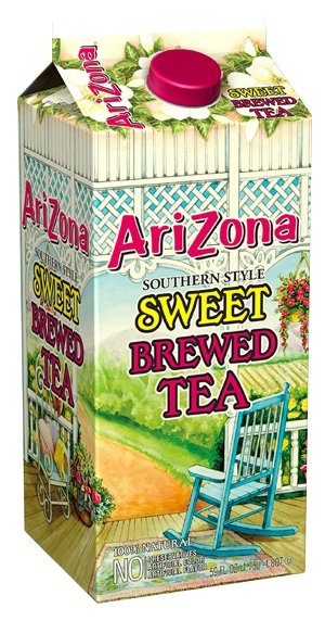 Чай AriZona Sweet Brewed Tea, тетра-пак (фото modal 1)