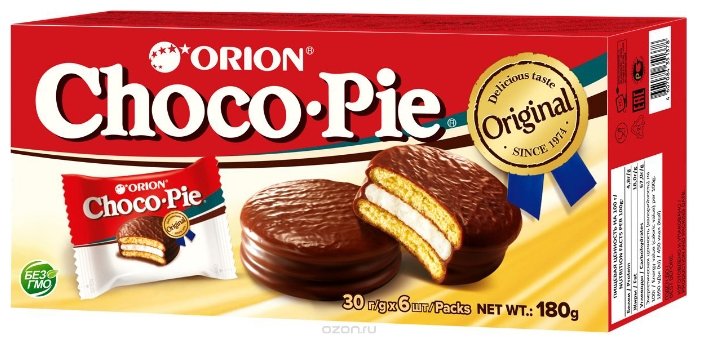 Пирожное Orion Choco Pie (фото modal 1)