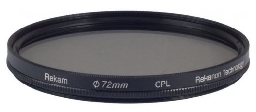 Светофильтр поляризационный круговой Rekam CPL 72 мм (фото modal 1)