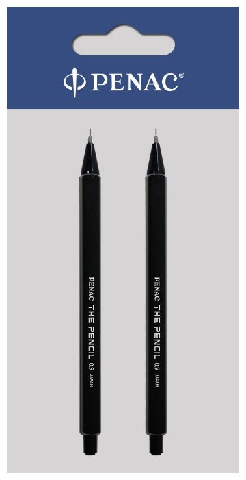 Penac Механический карандаш The Pencil HВ, 0.9 мм, 2 шт (фото modal 2)
