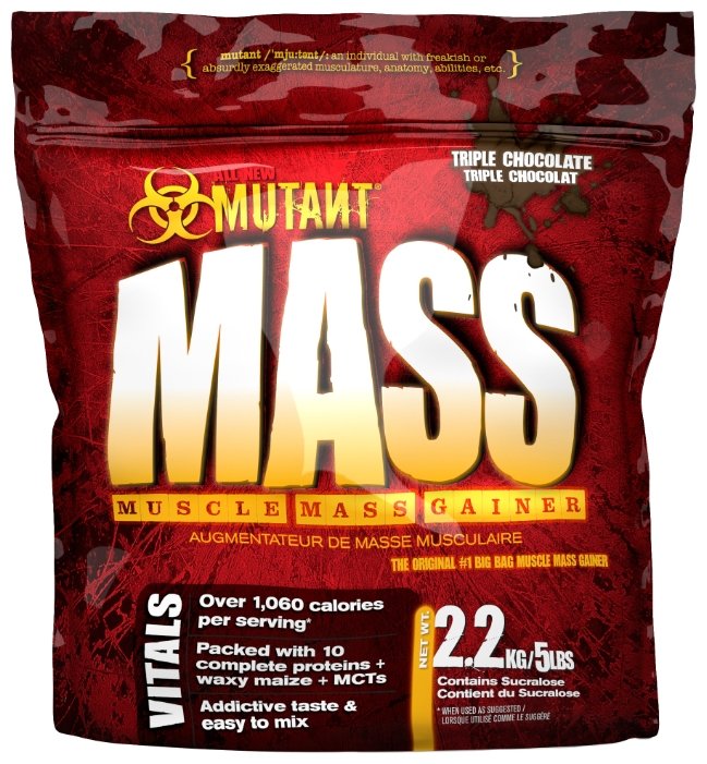 Гейнер Mutant Mass (2.2 кг) (фото modal 3)