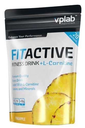 Изотоник VP Laboratory FitActive Fitness Drink + L-Carnitine (500 г) (фото modal 1)