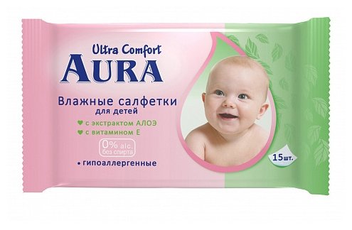 Влажные салфетки Aura Ultra Comfort (фото modal 7)