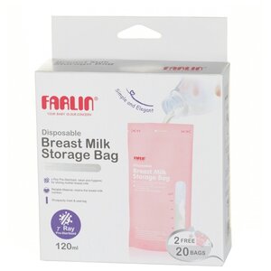 Farlin Пакеты для хранения грудного молока 120 мл (фото modal nav 1)
